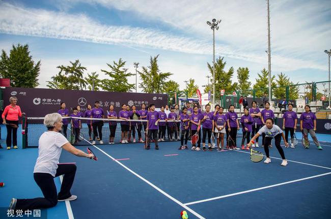WTA未来之星成长营来到中网：探访中网赛事幕后