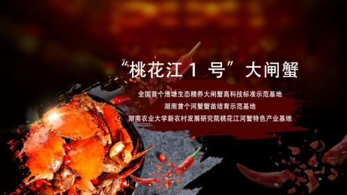“桃花江1号”大闸蟹，无“蟹”可击的舌尖美味