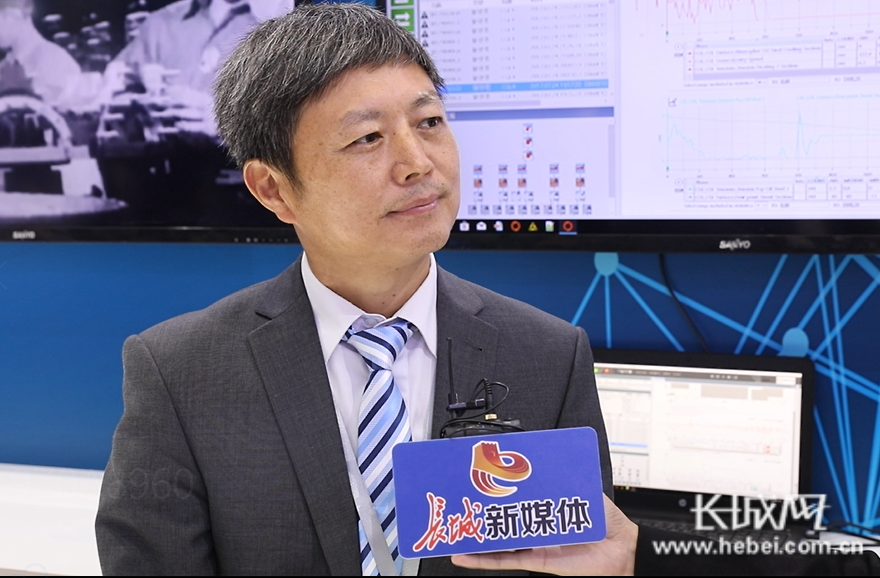 【正定数博会】普锐特冶金技术（德国）公司销售总监赫尔穆特·达恩：现场展示的前沿科技和5G产品令人吃惊
