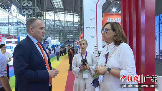 物博会上的国际参展商。 主办方供图