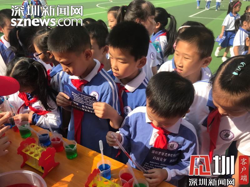 感受科技的魅力 潜龙学校举行第十二届科技节