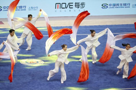 图说：科技，助上海武术世锦赛插上华丽的“翅