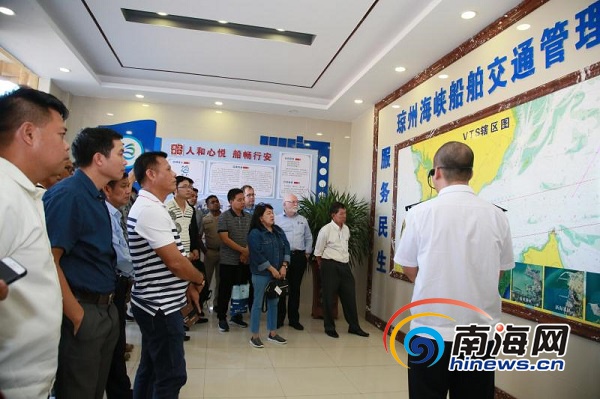 东盟海上执法人员研修班”41名学员到琼参观交流