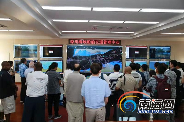 东盟海上执法人员研修班”41名学员到琼参观交流
