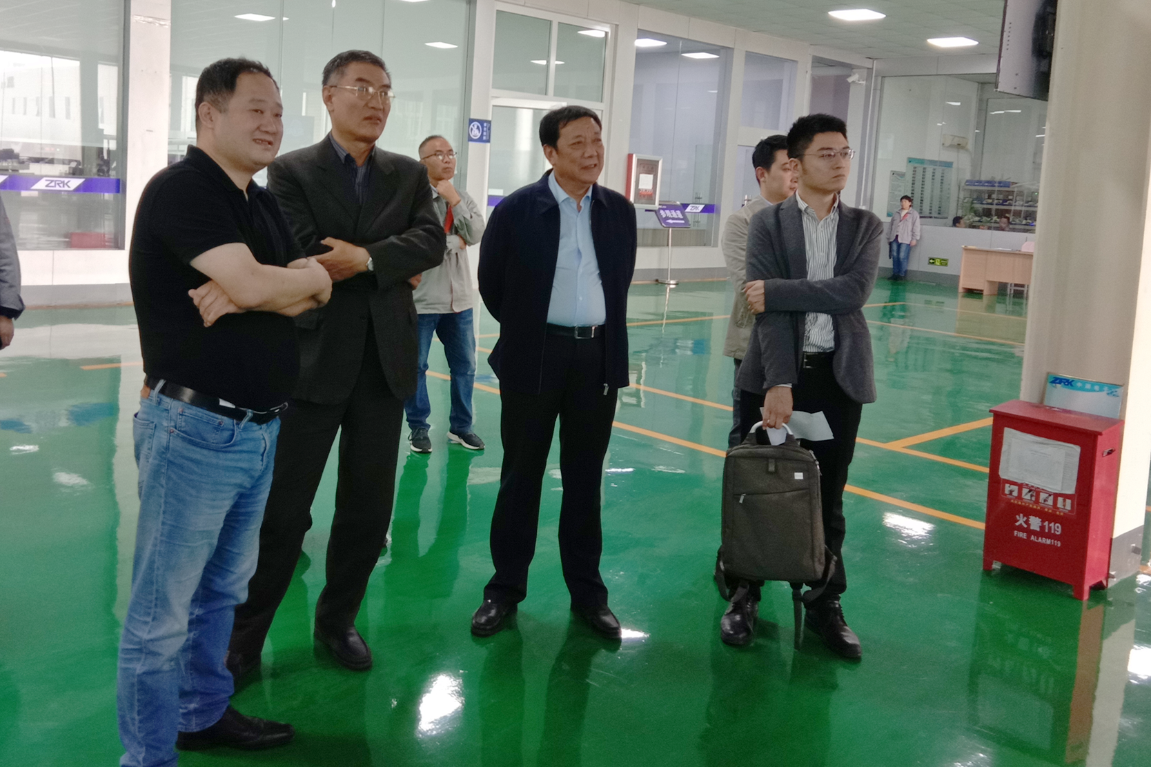 山东省工信厅调研临沂高新区工业经济运行情况