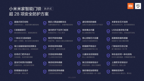 国民第一门锁米家智能门锁，开启智能生活新时代