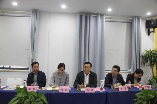 共青团安徽省委书记孔涛一行莅临新浪安徽考察交流