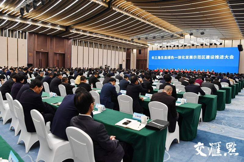 长三角示范区建设大幕拉开！沪苏浙三省市书记