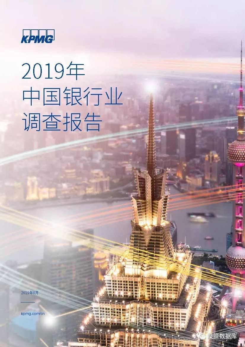 2019年中国银行业调查报告