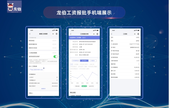 龙伯科技推出100%在线工资报批系统