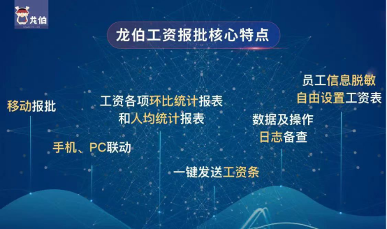 龙伯科技推出100%在线工资报批系统