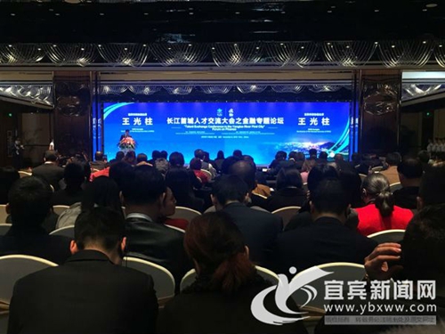 长江首城人才交流大会金融专题论坛在宜宾举行