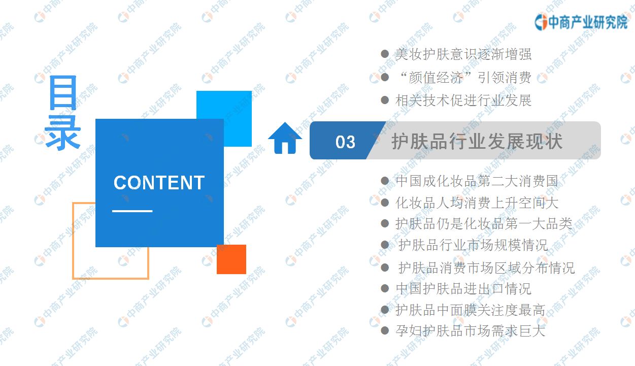 中商产业研究院：《2020年中国护肤品行业投资前