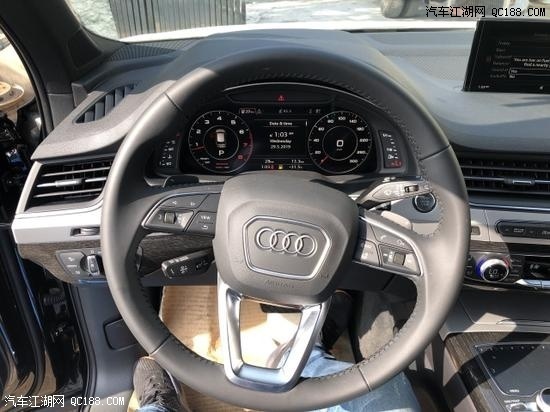 2019款奥迪Q7科技版3.0T报价到店实拍