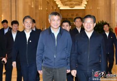 蔡达峰在河北调研王东峰参加座谈交流