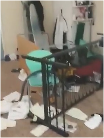 尴尬！英媒曝英国皇家海军醉酒视频：士兵昏睡，床垫冰箱被扔出窗外