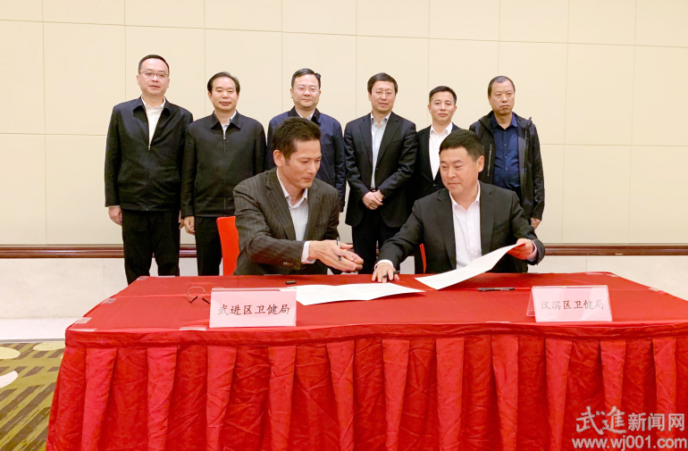 陕西汉滨区党政代表团来武进区对口交流