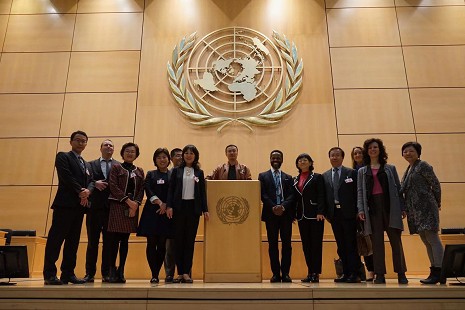 瑞中国际高级法律人才交流项目在联合国欧洲总部揭幕，来自6个国家的50多名律师代表出席