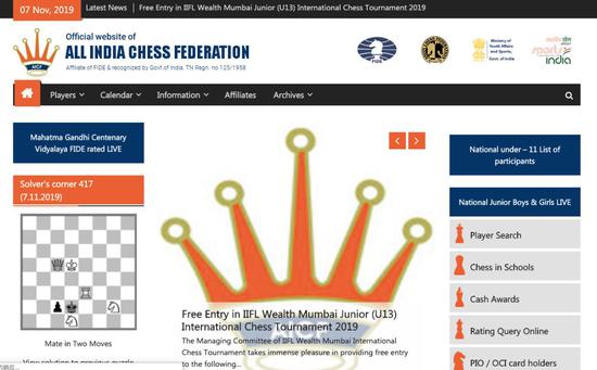 印度国际象棋崛起之谜 重视交流软硬件有保障