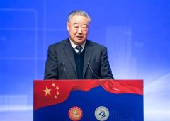 王瑞祥会长在2019年中国技能大赛——第三届全国智能制造应用技术技能大赛决