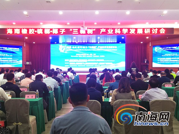 海南举办专题研讨会 诚邀国内外专家把脉“三棵