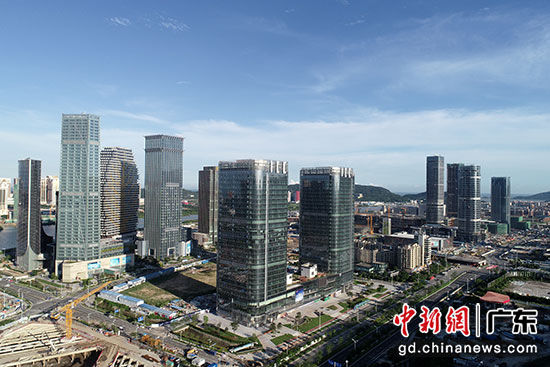 由大横琴公司兴建的横琴国际商务中心