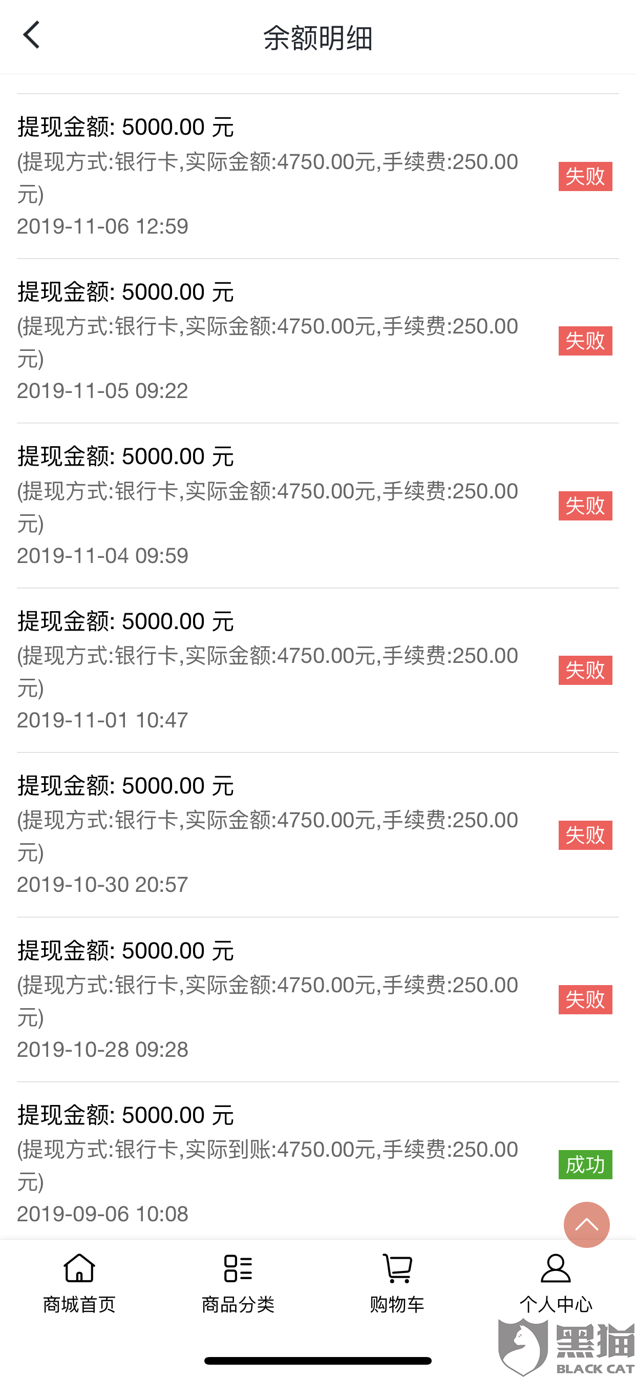 黑猫投诉：世华惠网络科技有限公司的线上电商