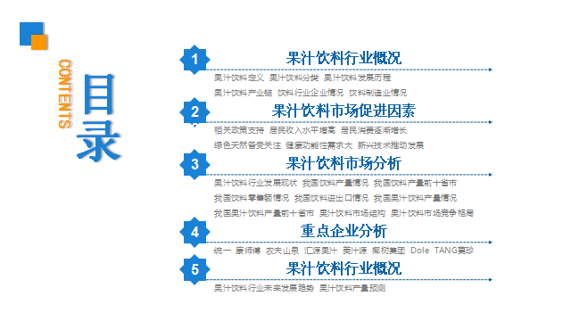 中商产业研究院：《2020年中国果汁饮料行业市场