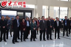 省总工会领导来荣成市民营医疗行业工会联合会观摩调研