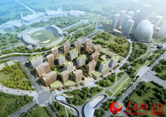 北京冬奥村项目主体结构全部封顶赛后将作为人才公租房