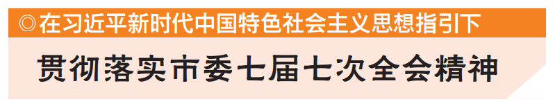 数字支撑，为市域治理插上科技翅膀——四论学习贯彻市委七届七次全会精神