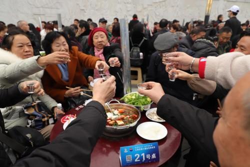 贵州仁怀第三届合马羊肉节美味开锅 羊肉小镇“热气腾腾”