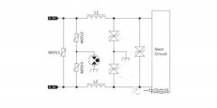 DC直流电源防雷2KV，小体积低残压方案