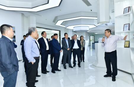 中国工程院院长李晓红率院士团调研技术黑马纳
