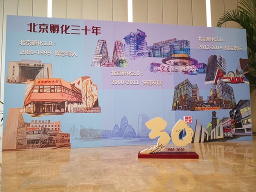 北京孵化器建设30周年展览