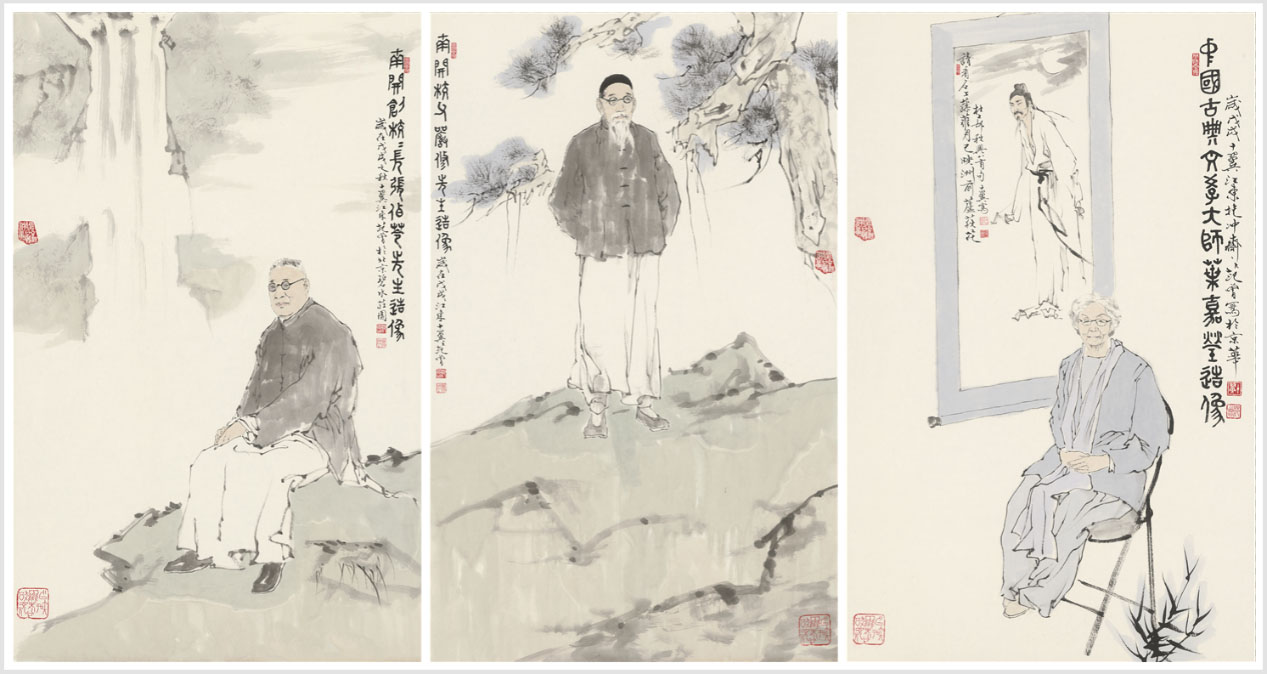 范曾：情系南开