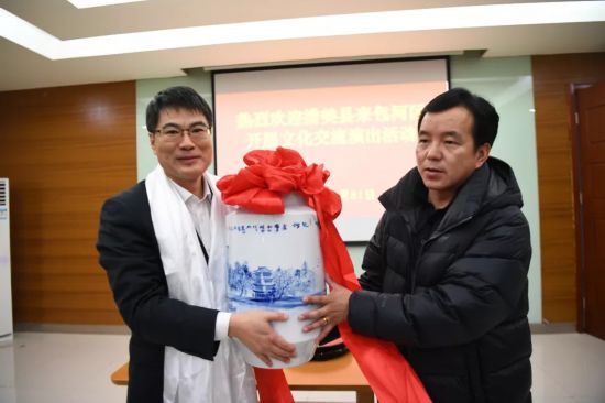 西藏措美县到合肥市包河区开展文化交流活动