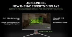 NVIDIA推出 电竞显示器：支持1080P分辨率 将于年底