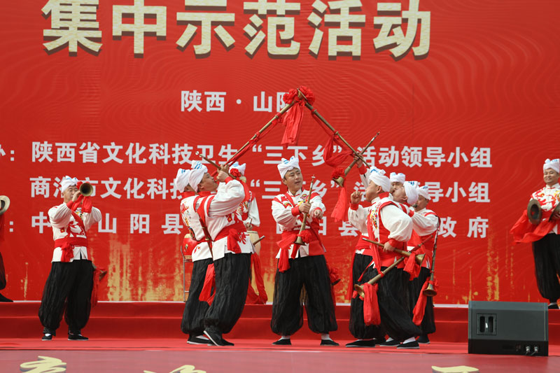 2020年陕西文化科技卫生“三下乡”活动在山阳启