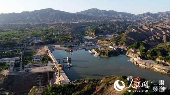 資料圖：劉家峽水電站全景（侯齊 攝）