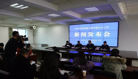 河北省保定市召开2019年度市场主体年报公示专题