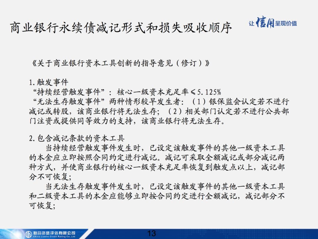【专项研究】商业银行无固定期限资本补充债券讲解