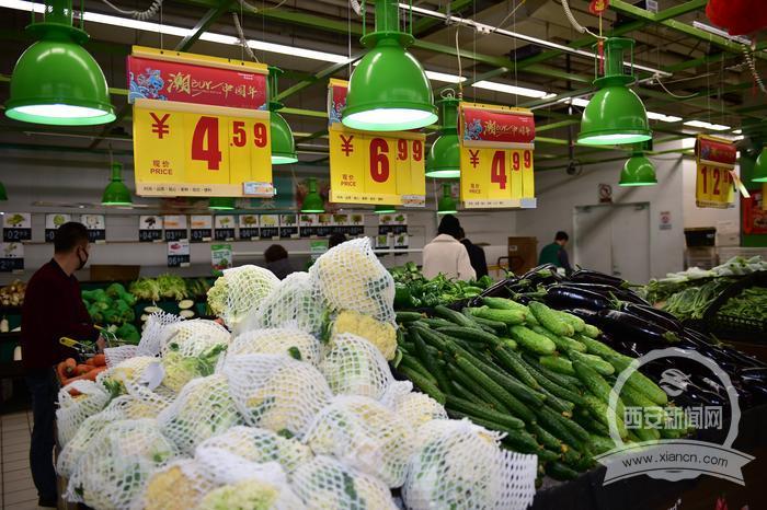 政策组合拳发力 西安菜价连续回落菜品丰富