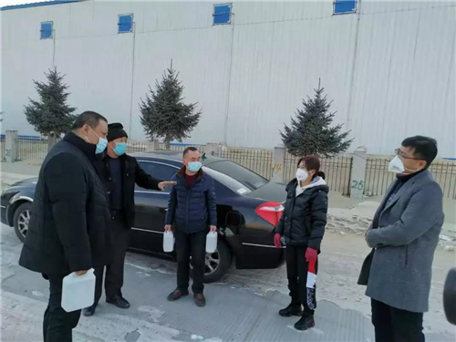 富锦市科协联合科技企业开展战疫情捐助活动