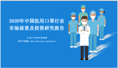 <b>中商产业研究院：《2020年中国医用口罩行业市场</b>