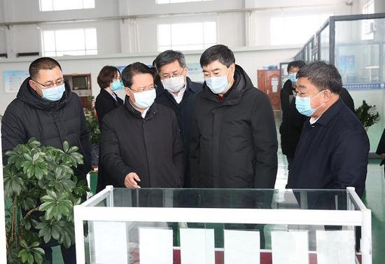 白城市委书记庞庆波实地调研企业复工复产情况