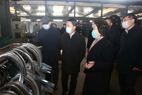 白城市委书记庞庆波实地调研企业复工复产情况