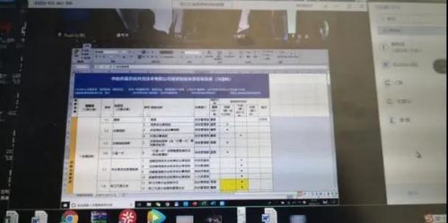与客户通过视频会议推进项目
