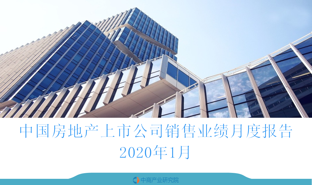 2020年1月中国房地产行业经济运行月度报告（完整