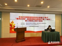 青岛＂春风行动＂!5家银行在线解读融资政策及产品